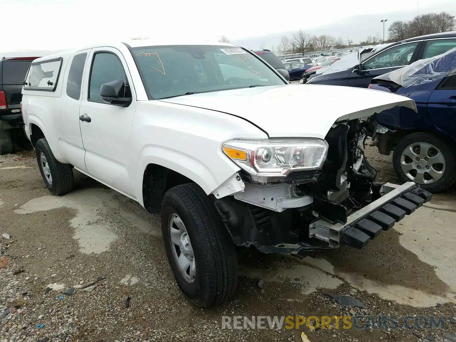 1 Photograph of a damaged car 5TFRX5GN7LX177965 TOYOTA TACOMA 2020