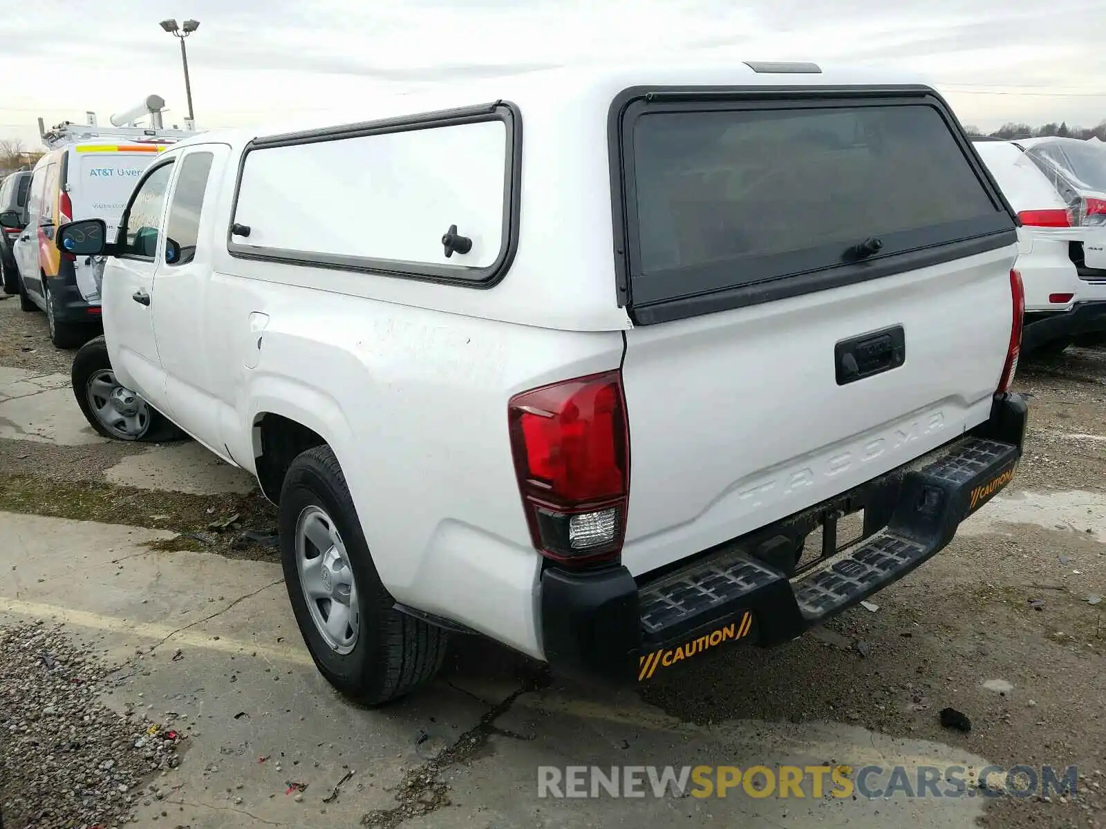 3 Photograph of a damaged car 5TFRX5GN7LX177965 TOYOTA TACOMA 2020