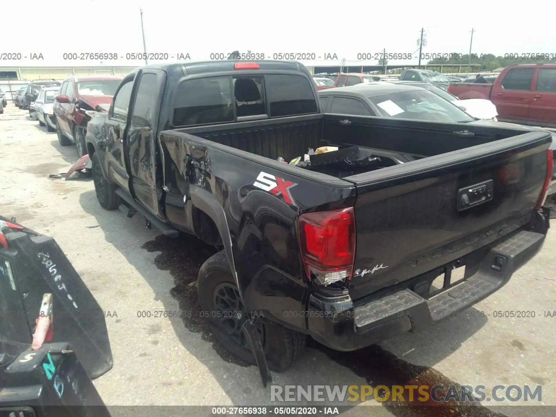 3 Photograph of a damaged car 5TFRX5GN7LX178338 TOYOTA TACOMA 2020