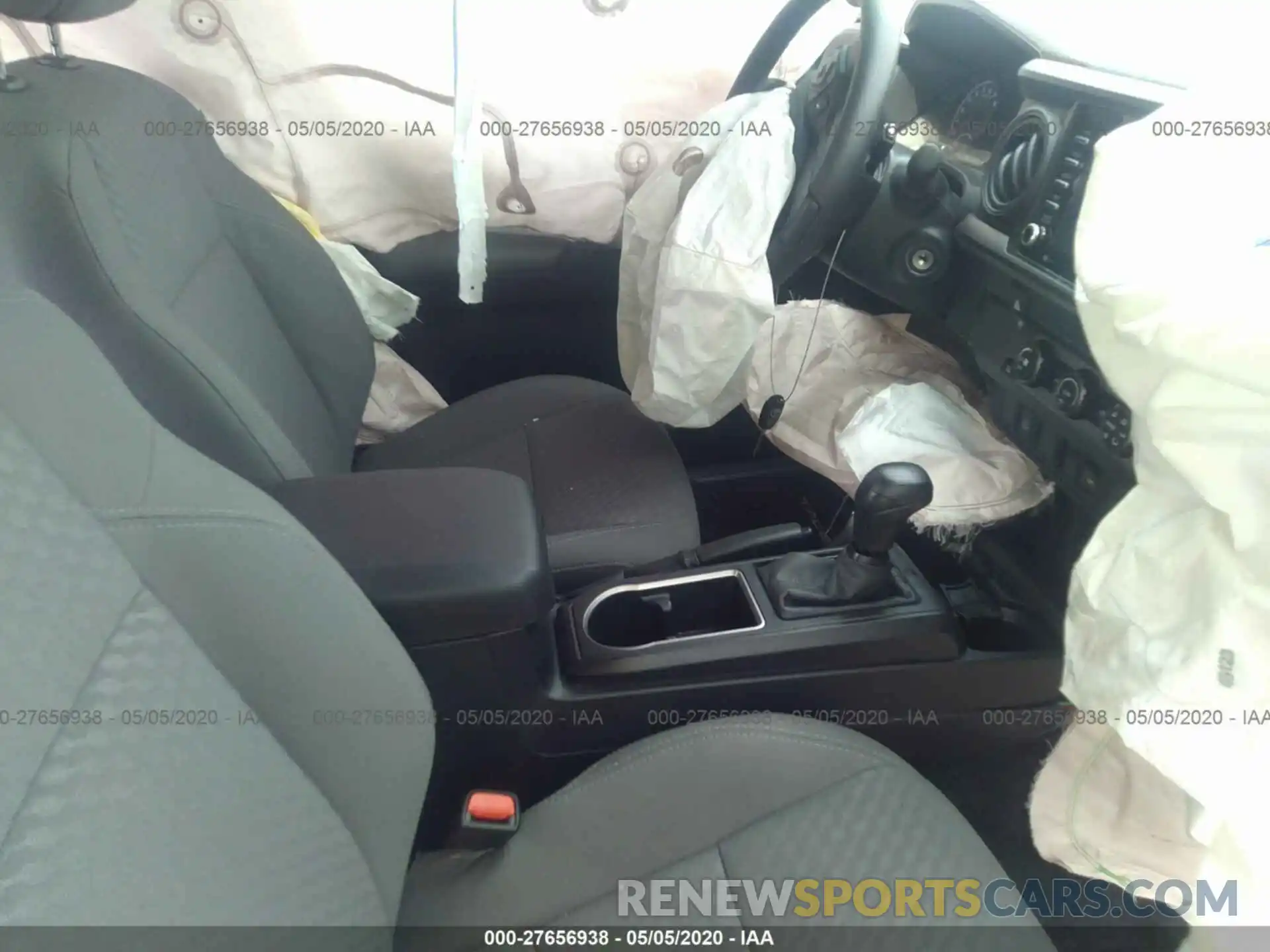 5 Фотография поврежденного автомобиля 5TFRX5GN7LX178338 TOYOTA TACOMA 2020