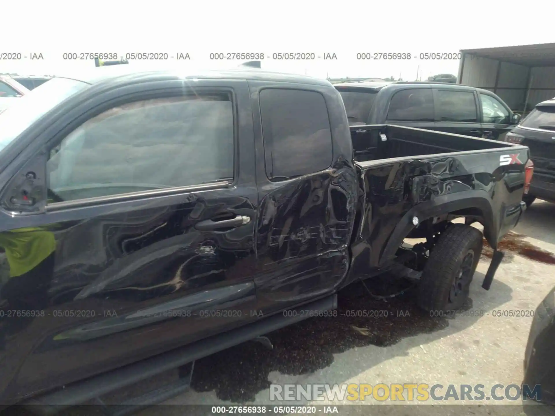 6 Фотография поврежденного автомобиля 5TFRX5GN7LX178338 TOYOTA TACOMA 2020