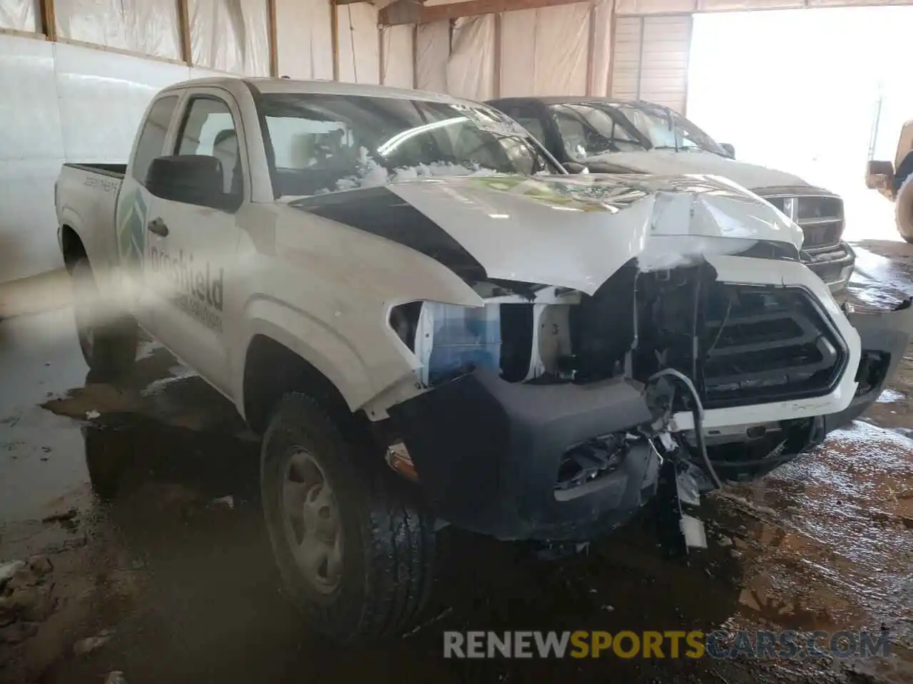 1 Photograph of a damaged car 5TFRX5GN7LX179263 TOYOTA TACOMA 2020