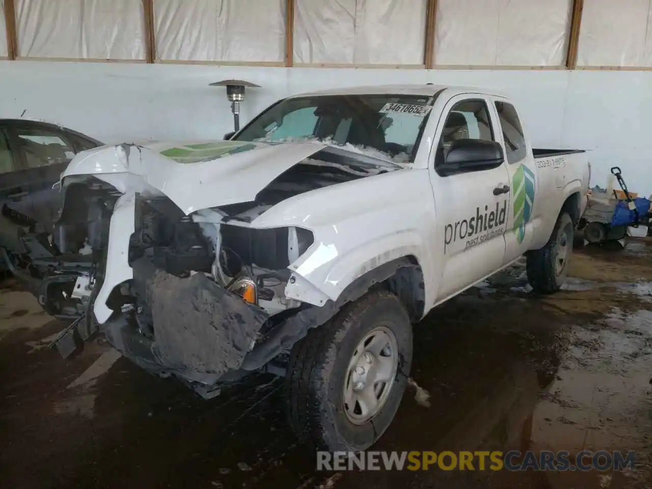 2 Photograph of a damaged car 5TFRX5GN7LX179263 TOYOTA TACOMA 2020