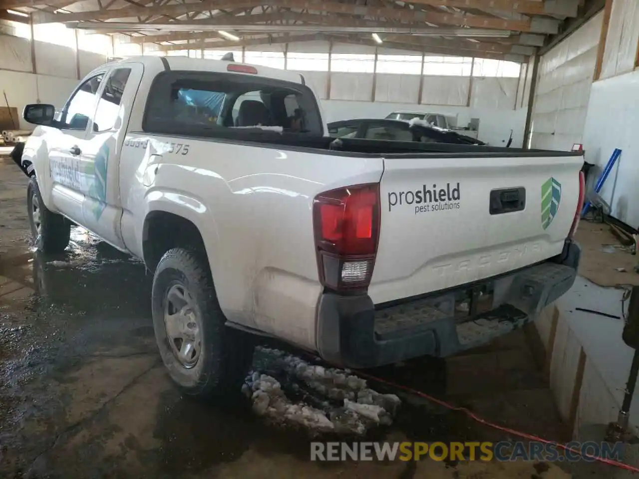 3 Photograph of a damaged car 5TFRX5GN7LX179263 TOYOTA TACOMA 2020