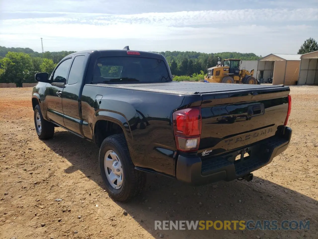 3 Photograph of a damaged car 5TFRX5GN8LX166442 TOYOTA TACOMA 2020