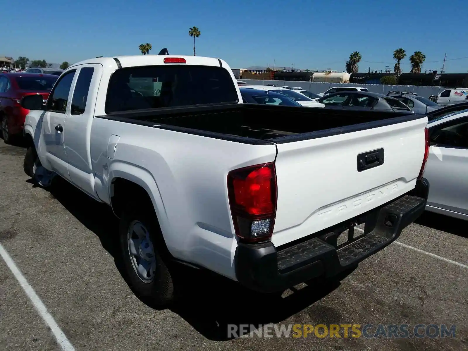 3 Photograph of a damaged car 5TFRX5GN8LX168482 TOYOTA TACOMA 2020