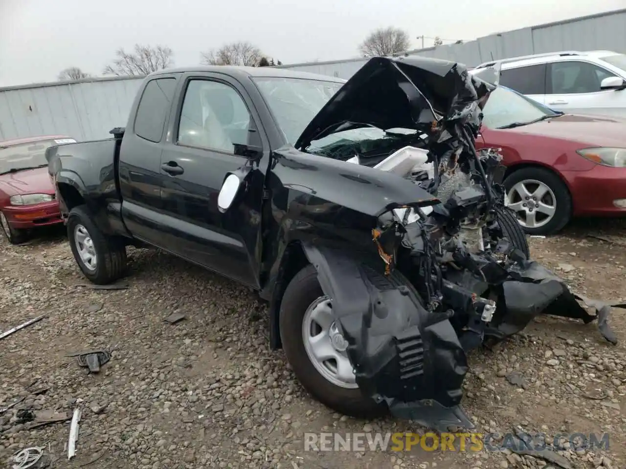 1 Photograph of a damaged car 5TFRX5GN8LX177022 TOYOTA TACOMA 2020