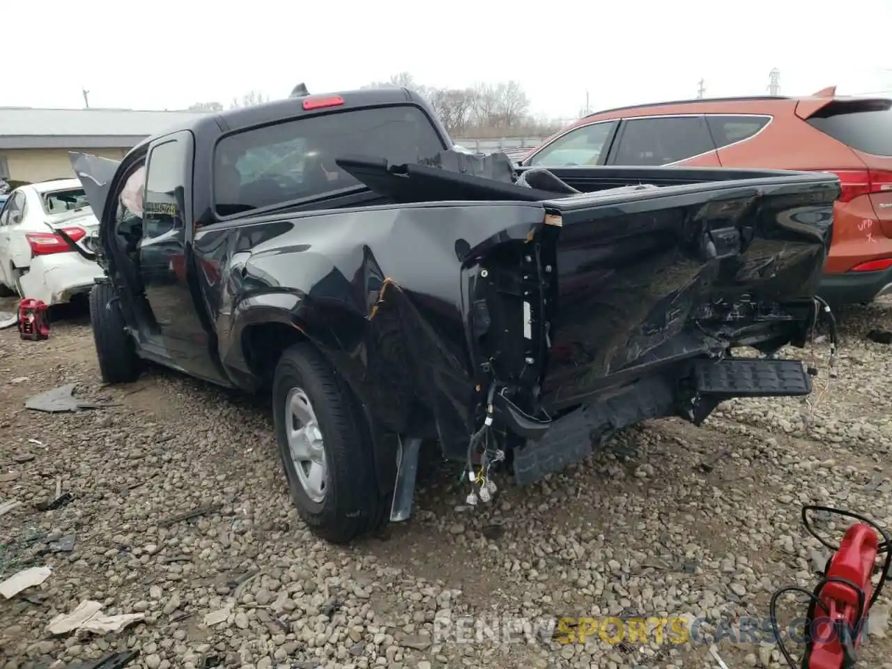 3 Photograph of a damaged car 5TFRX5GN8LX177022 TOYOTA TACOMA 2020