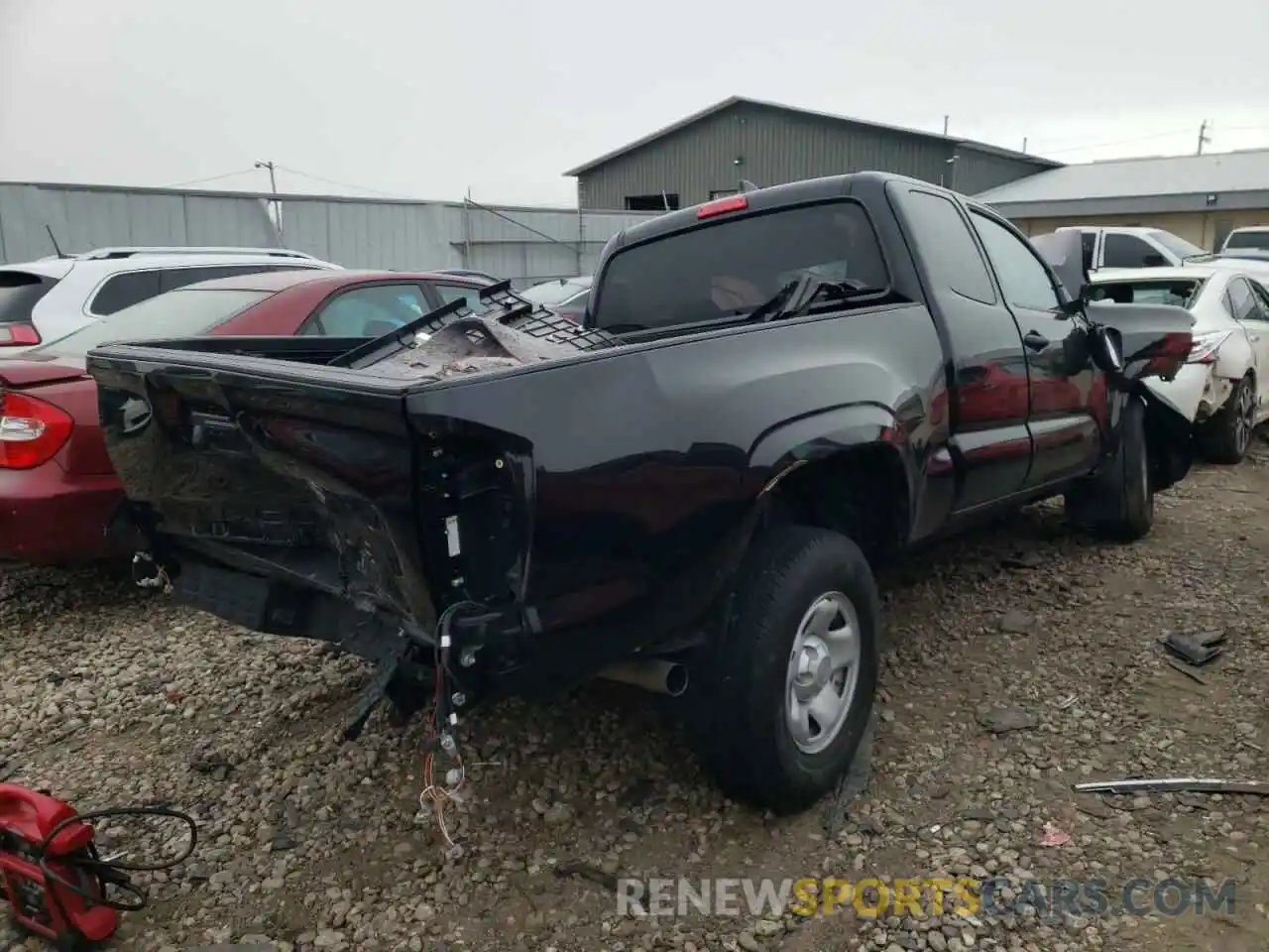 4 Photograph of a damaged car 5TFRX5GN8LX177022 TOYOTA TACOMA 2020