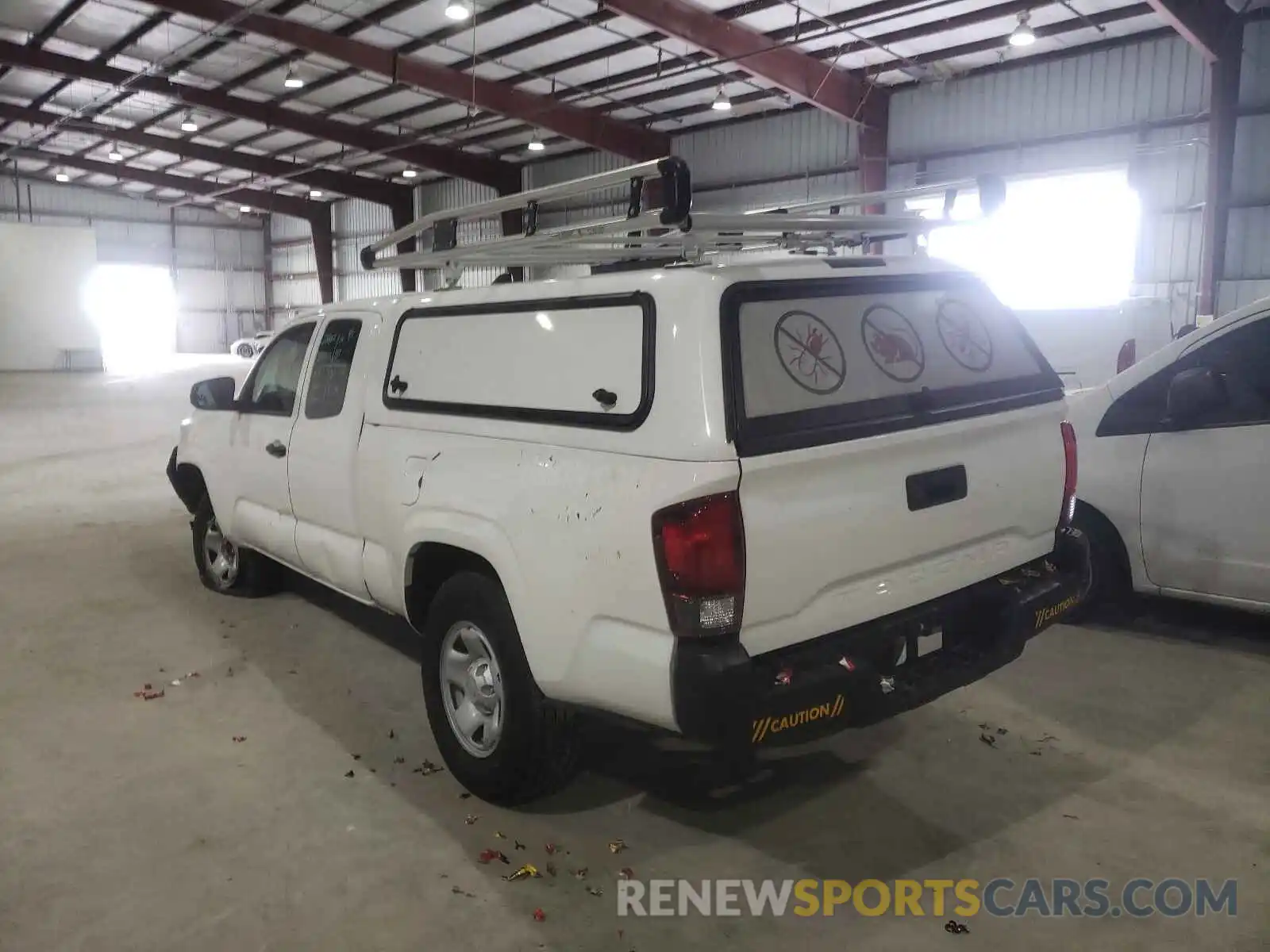 3 Photograph of a damaged car 5TFRX5GN8LX178705 TOYOTA TACOMA 2020