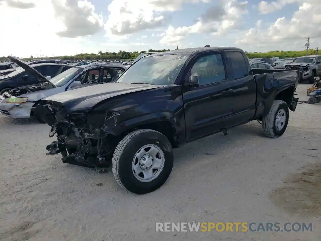 2 Photograph of a damaged car 5TFRX5GN8LX179739 TOYOTA TACOMA 2020