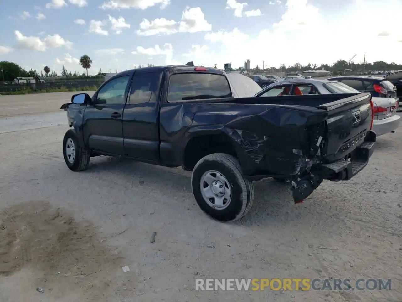 3 Photograph of a damaged car 5TFRX5GN8LX179739 TOYOTA TACOMA 2020