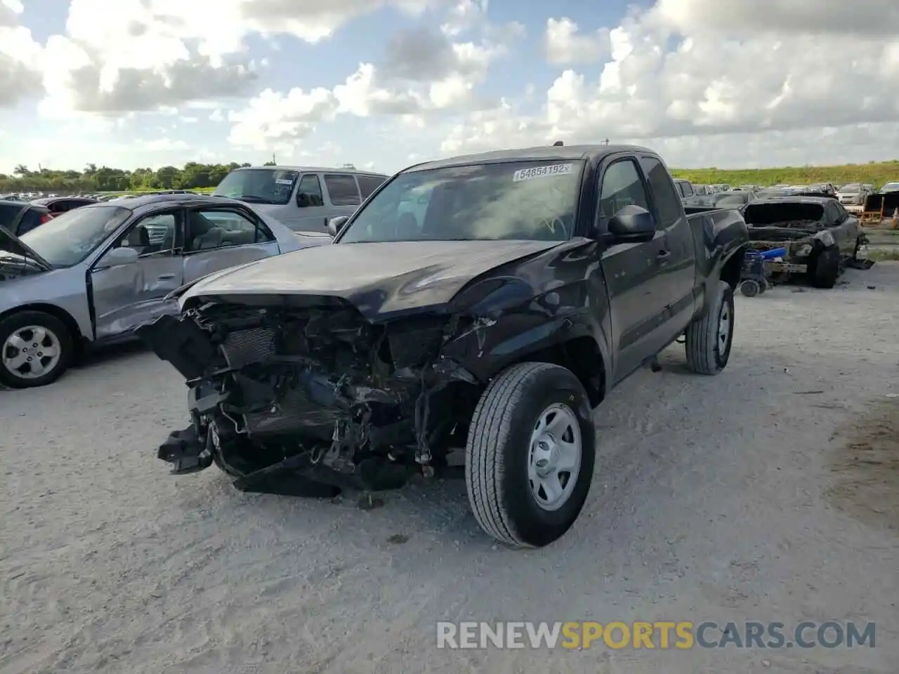 9 Photograph of a damaged car 5TFRX5GN8LX179739 TOYOTA TACOMA 2020