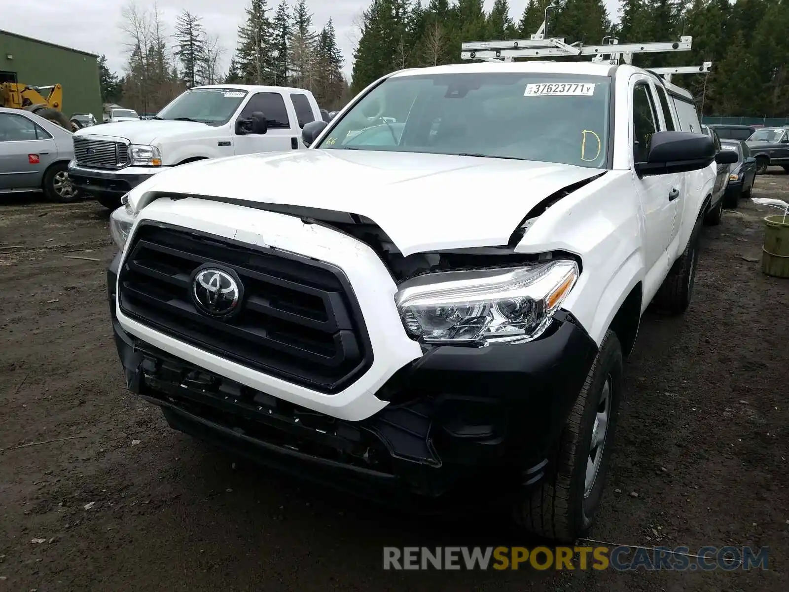 2 Photograph of a damaged car 5TFRX5GN9LX165607 TOYOTA TACOMA 2020