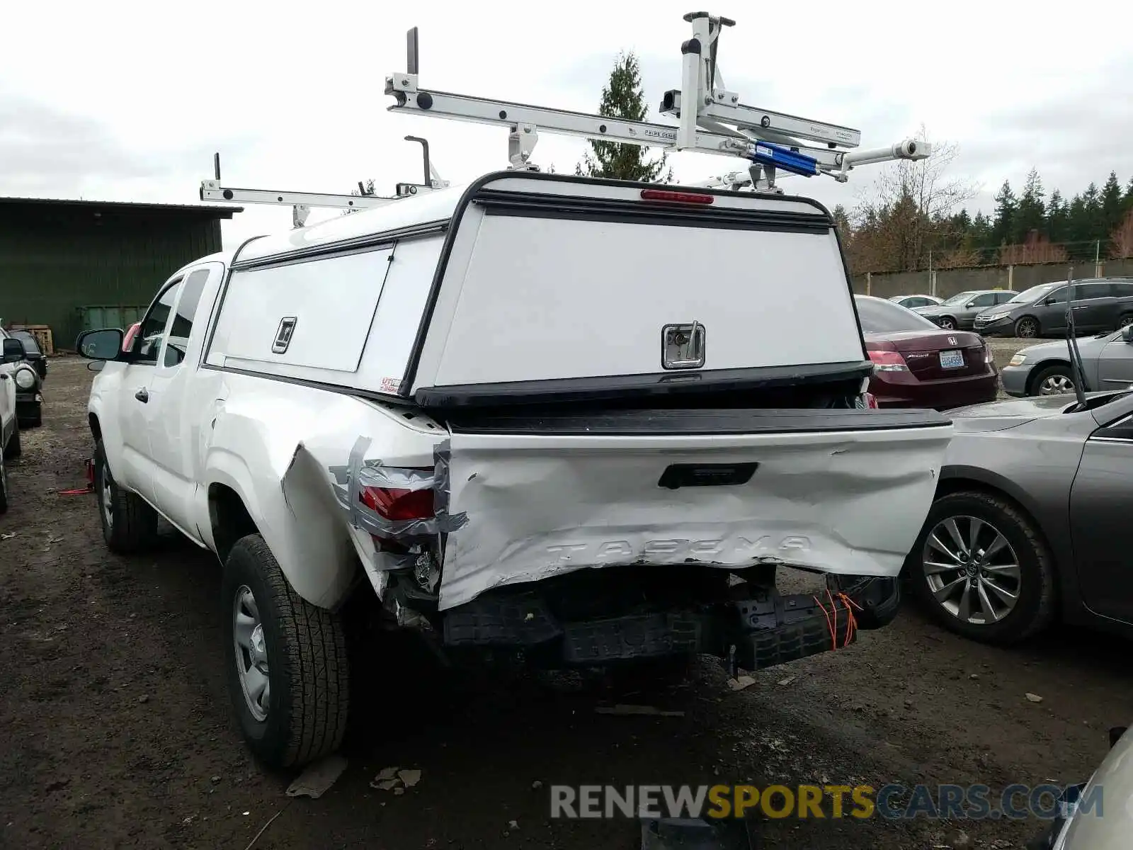 3 Photograph of a damaged car 5TFRX5GN9LX165607 TOYOTA TACOMA 2020