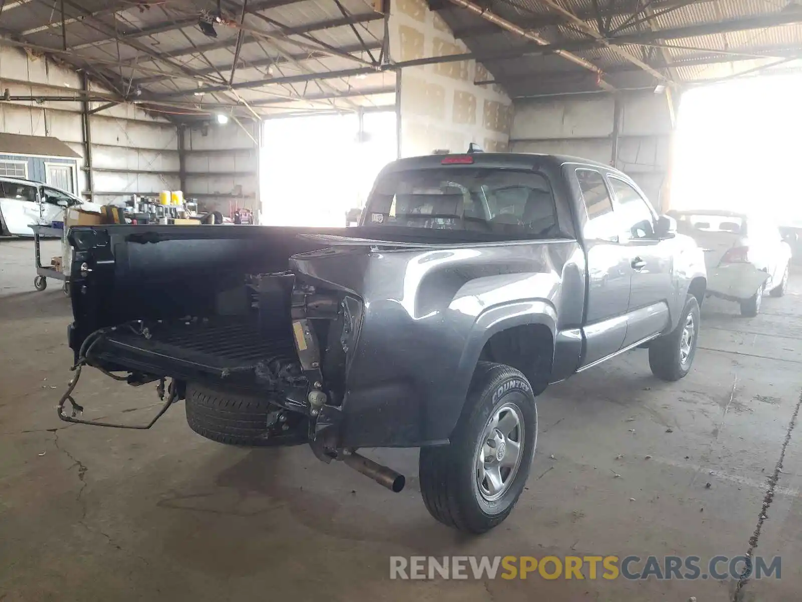 4 Photograph of a damaged car 5TFRX5GN9LX167664 TOYOTA TACOMA 2020