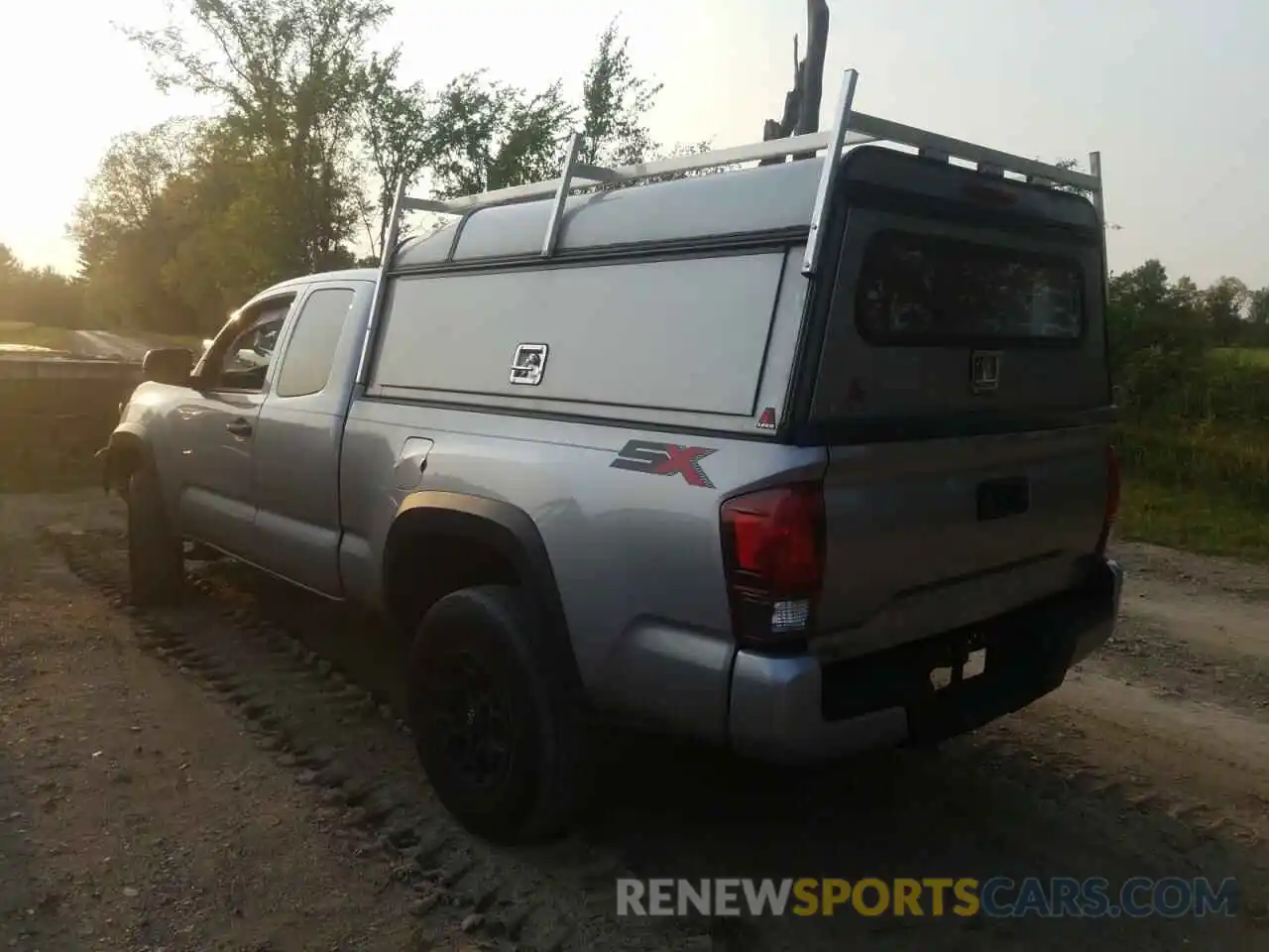 3 Photograph of a damaged car 5TFRX5GN9LX167955 TOYOTA TACOMA 2020