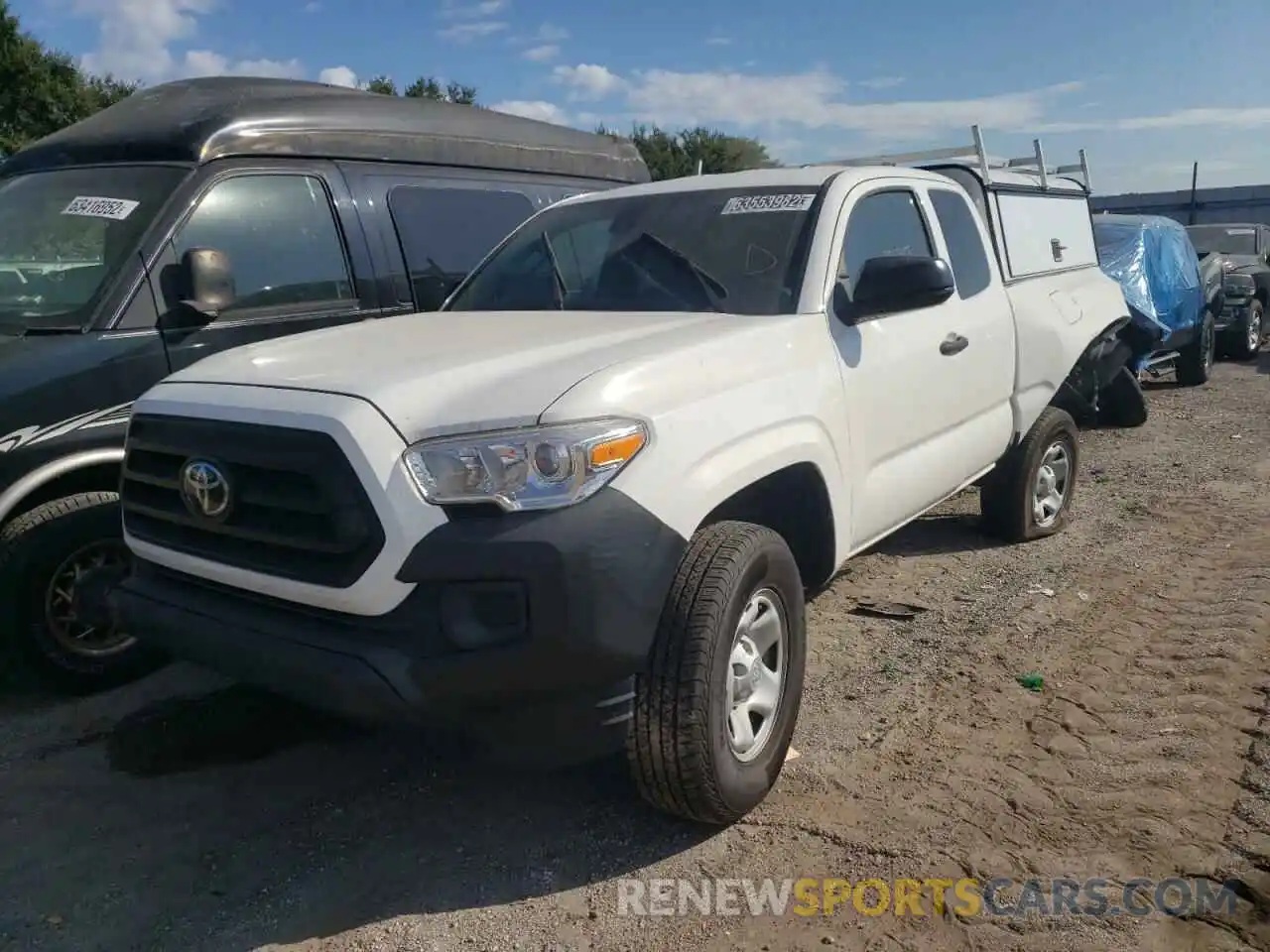 1 Photograph of a damaged car 5TFRX5GN9LX168877 TOYOTA TACOMA 2020