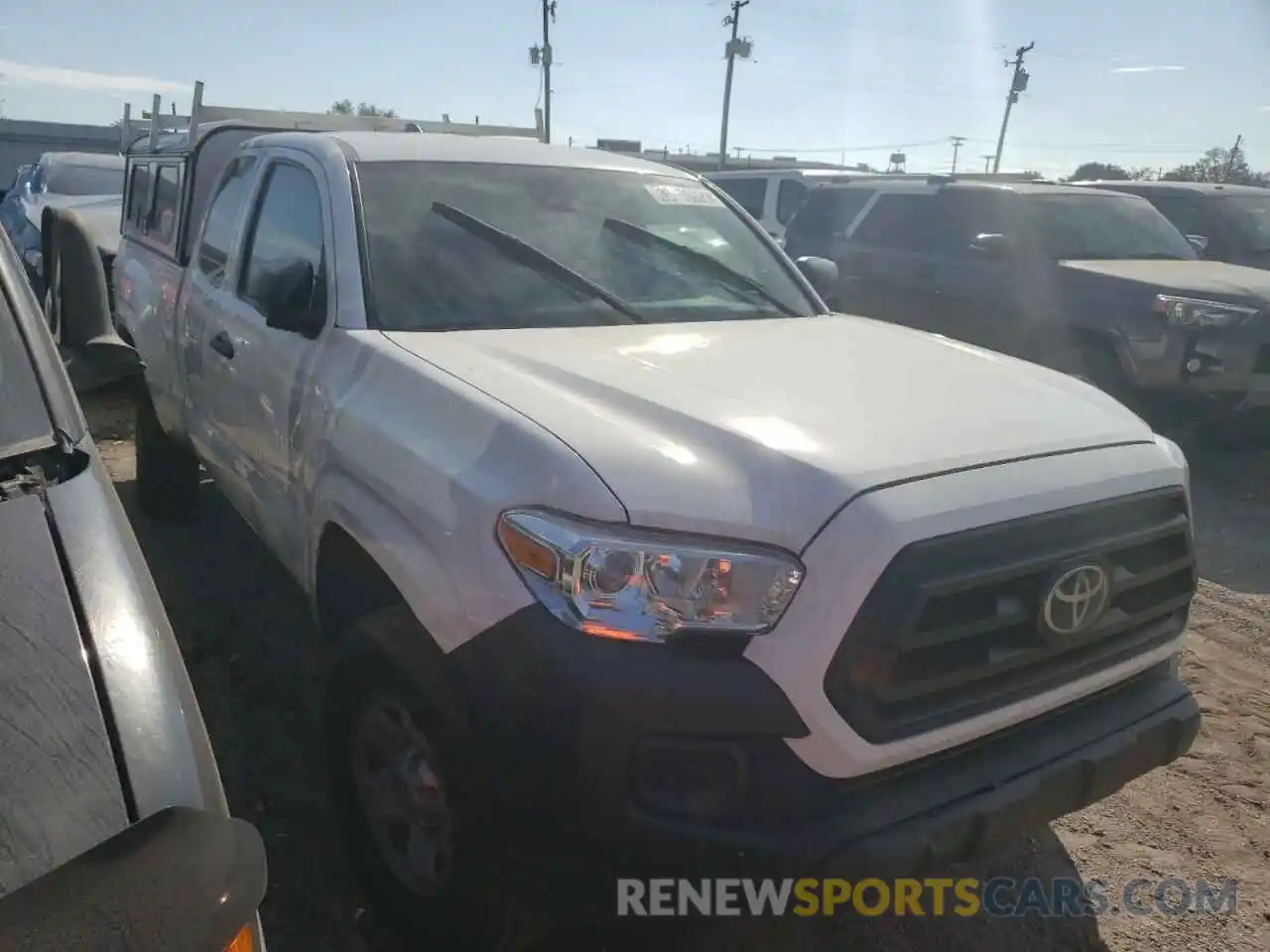 4 Photograph of a damaged car 5TFRX5GN9LX168877 TOYOTA TACOMA 2020