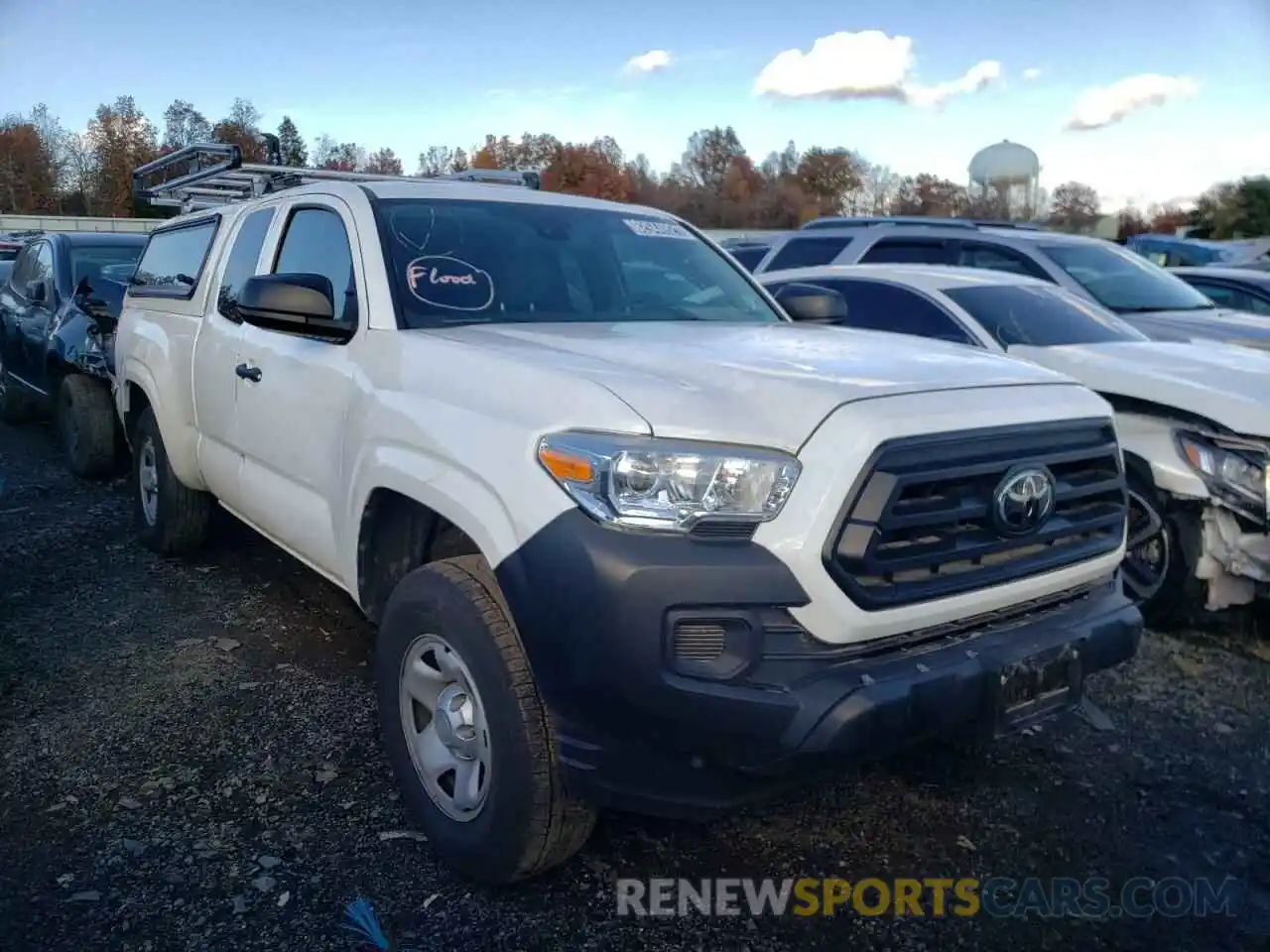 1 Photograph of a damaged car 5TFRX5GN9LX170516 TOYOTA TACOMA 2020