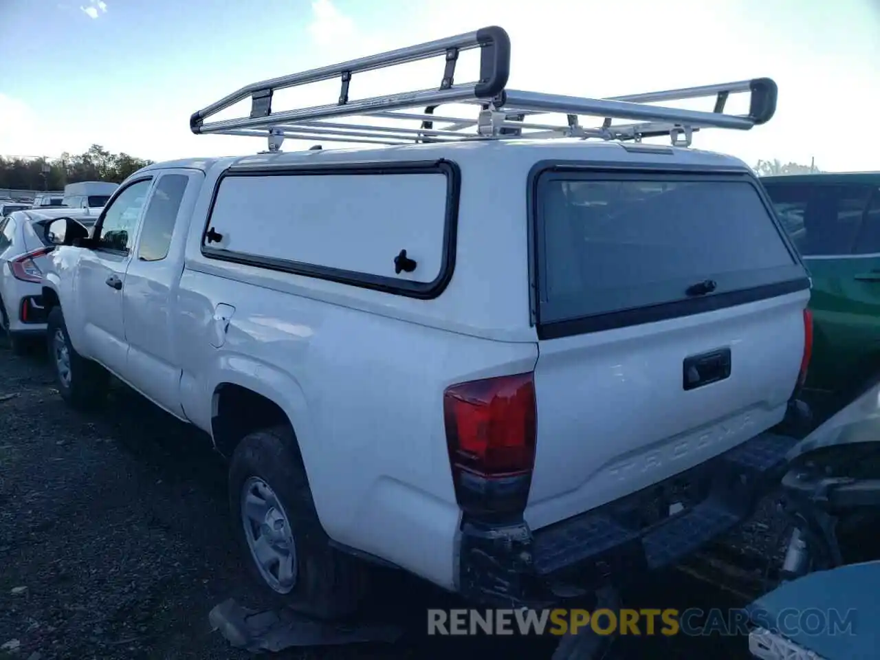 3 Photograph of a damaged car 5TFRX5GN9LX170516 TOYOTA TACOMA 2020