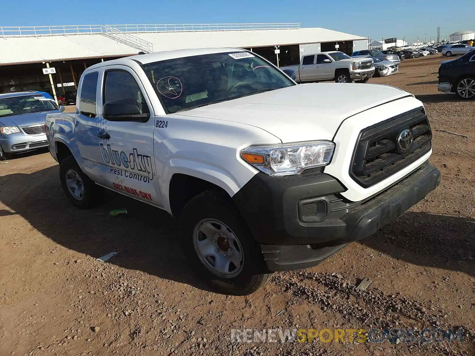 1 Фотография поврежденного автомобиля 5TFRX5GN9LX171455 TOYOTA TACOMA 2020