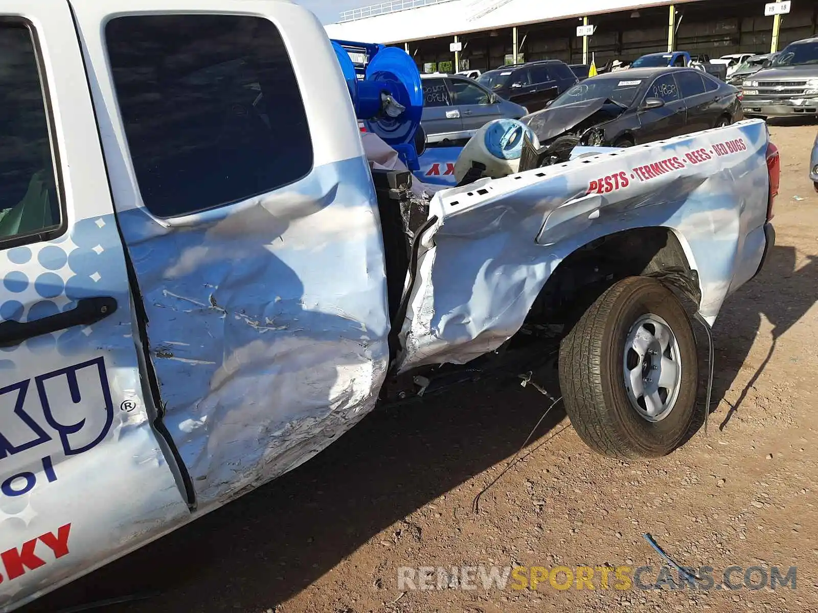 9 Photograph of a damaged car 5TFRX5GN9LX171455 TOYOTA TACOMA 2020