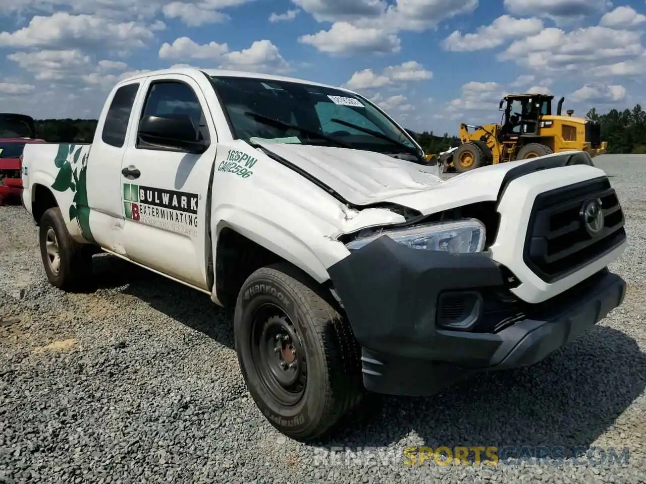 1 Photograph of a damaged car 5TFRX5GN9LX173710 TOYOTA TACOMA 2020