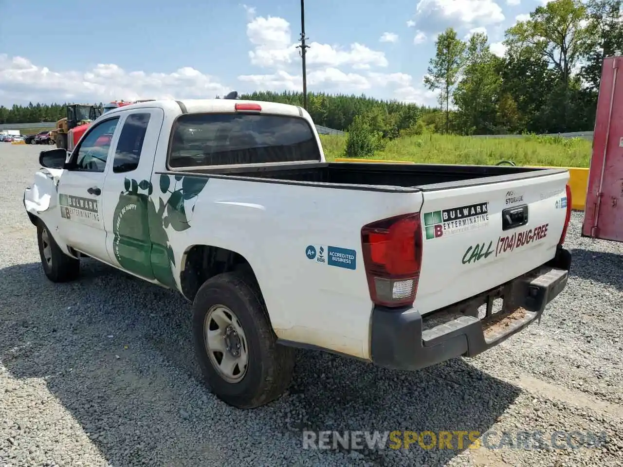 3 Photograph of a damaged car 5TFRX5GN9LX173710 TOYOTA TACOMA 2020