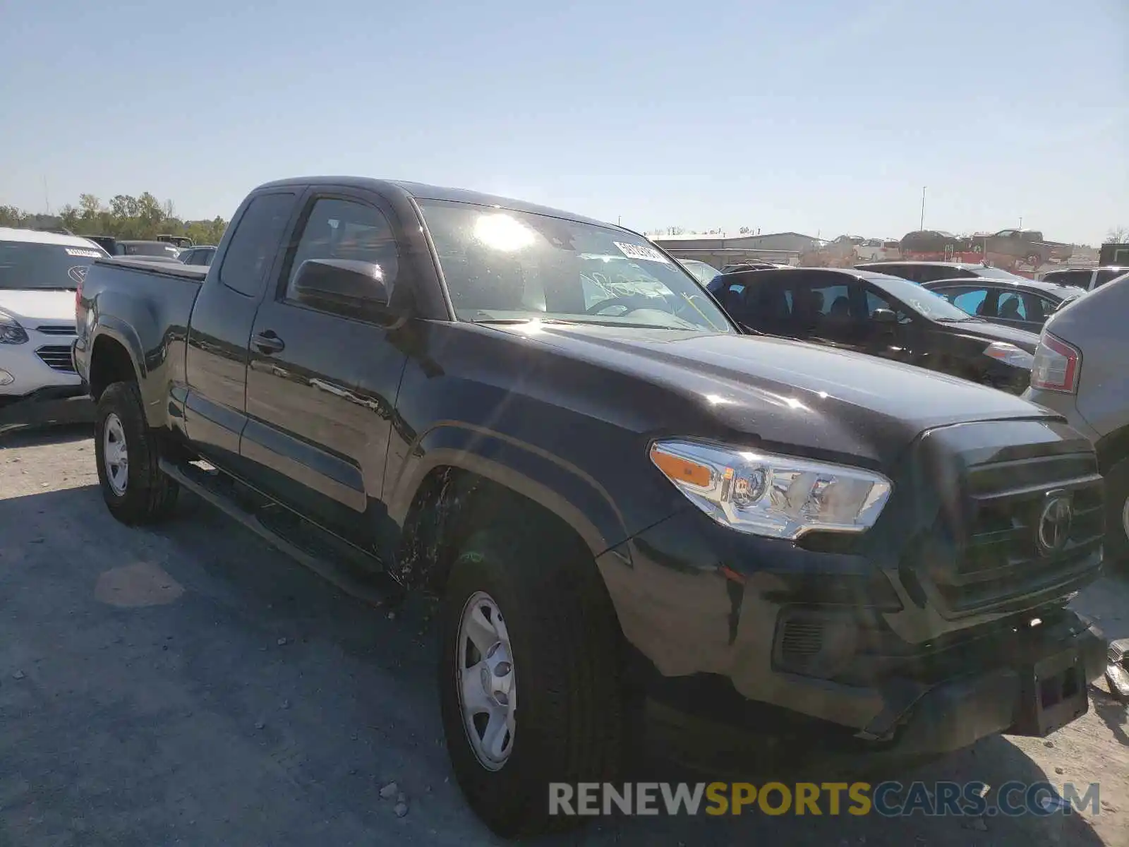 1 Photograph of a damaged car 5TFRX5GN9LX177160 TOYOTA TACOMA 2020