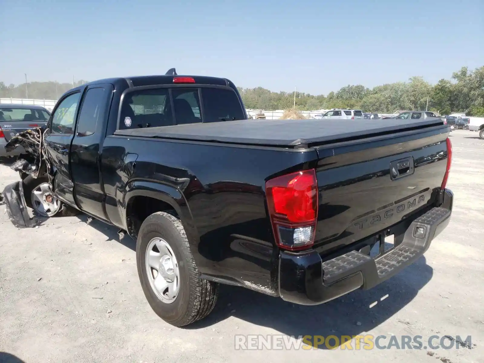 3 Photograph of a damaged car 5TFRX5GN9LX177160 TOYOTA TACOMA 2020