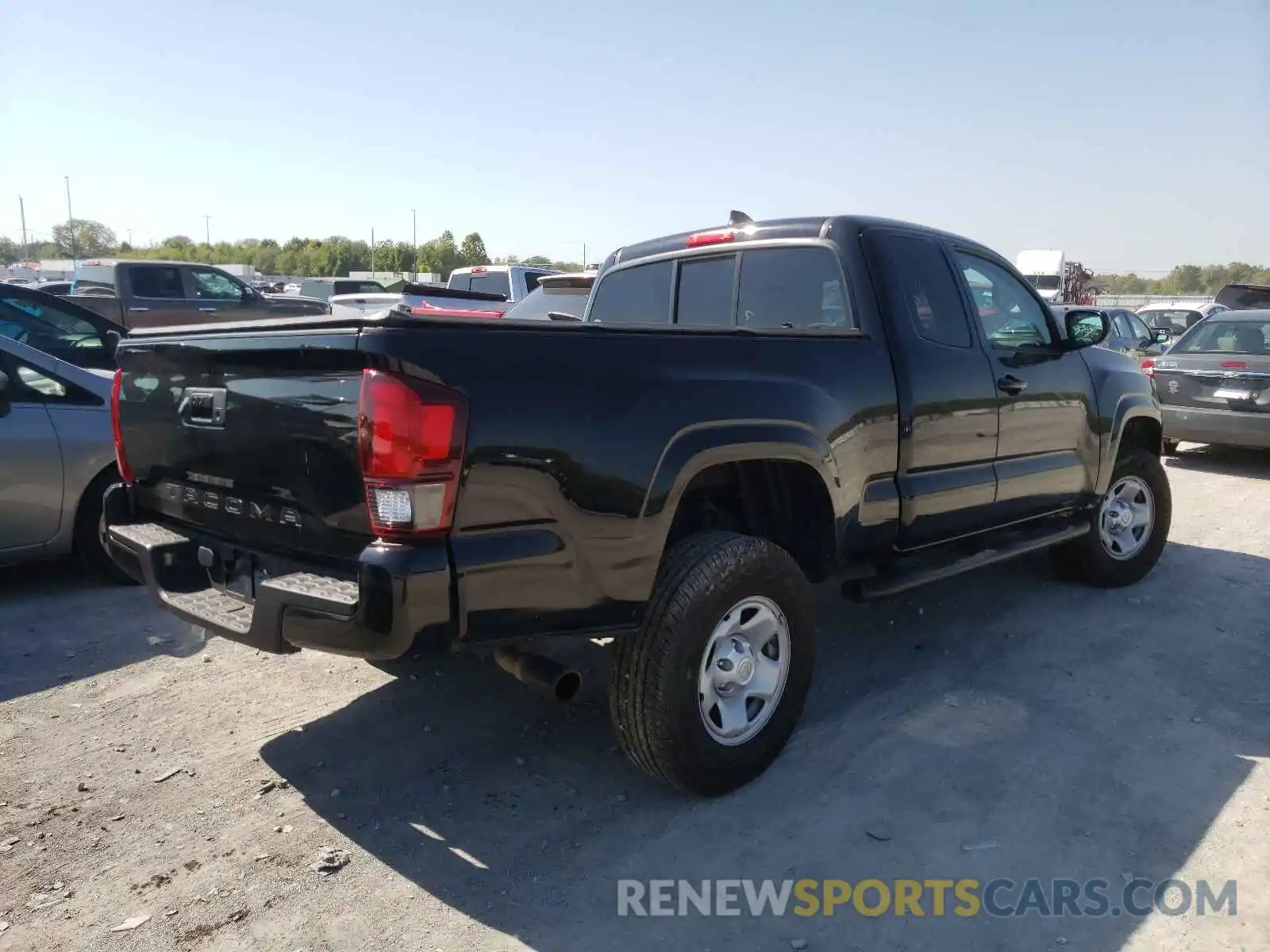 4 Photograph of a damaged car 5TFRX5GN9LX177160 TOYOTA TACOMA 2020