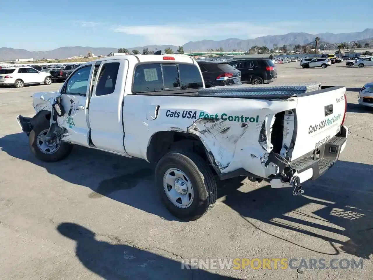 2 Photograph of a damaged car 5TFRX5GN9LX178261 TOYOTA TACOMA 2020