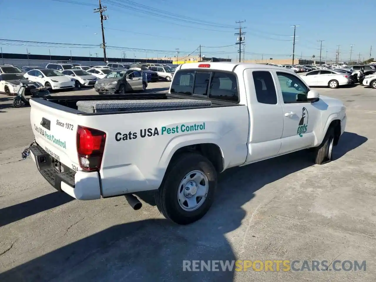 3 Photograph of a damaged car 5TFRX5GN9LX178261 TOYOTA TACOMA 2020