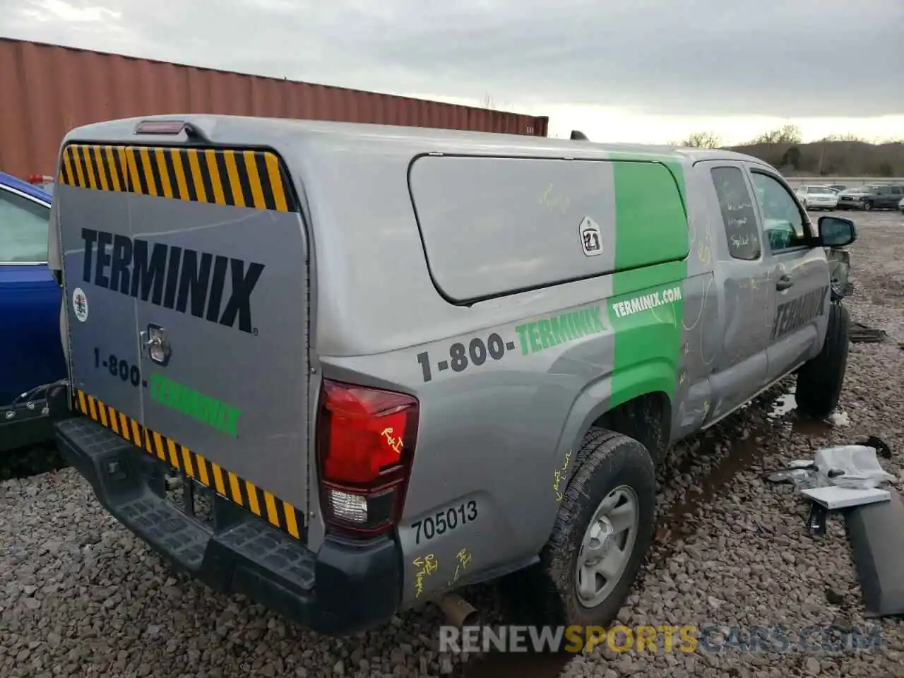 4 Photograph of a damaged car 5TFRX5GN9LX178793 TOYOTA TACOMA 2020