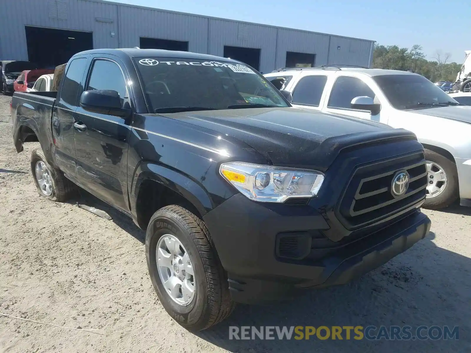 1 Photograph of a damaged car 5TFRX5GNXLX171013 TOYOTA TACOMA 2020