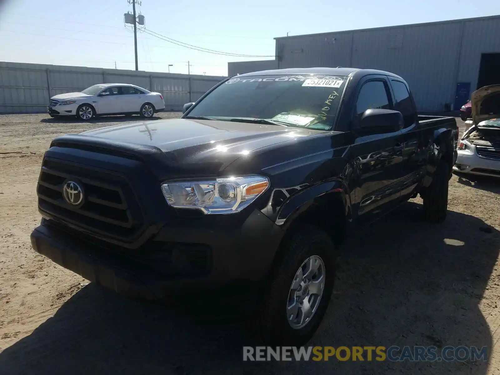 2 Photograph of a damaged car 5TFRX5GNXLX171013 TOYOTA TACOMA 2020