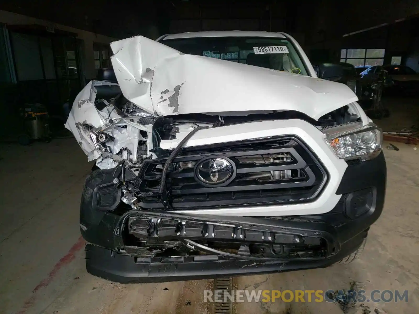 9 Photograph of a damaged car 5TFRX5GNXLX181587 TOYOTA TACOMA 2020