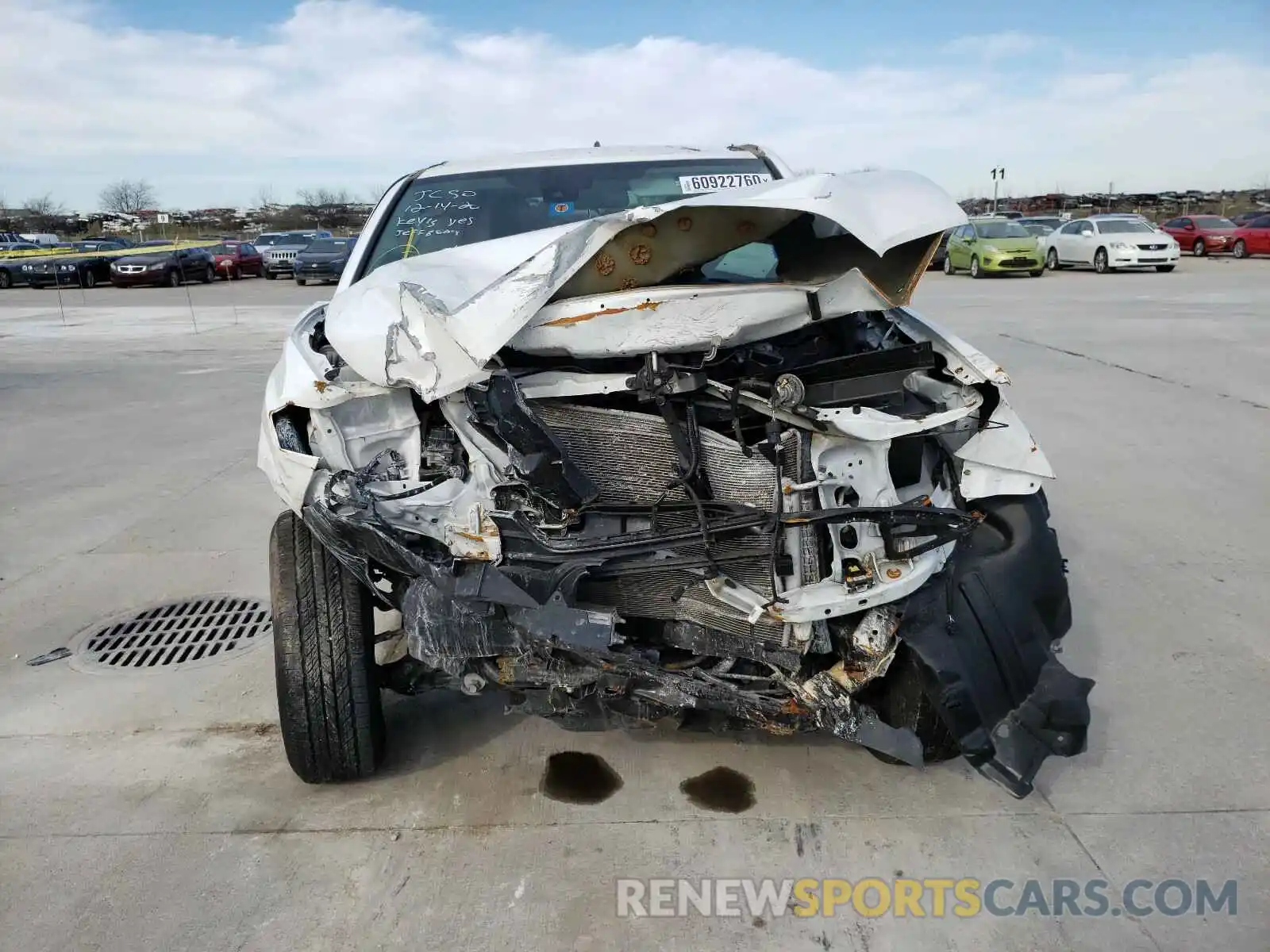 9 Photograph of a damaged car 5TFRX5GNXLX182223 TOYOTA TACOMA 2020