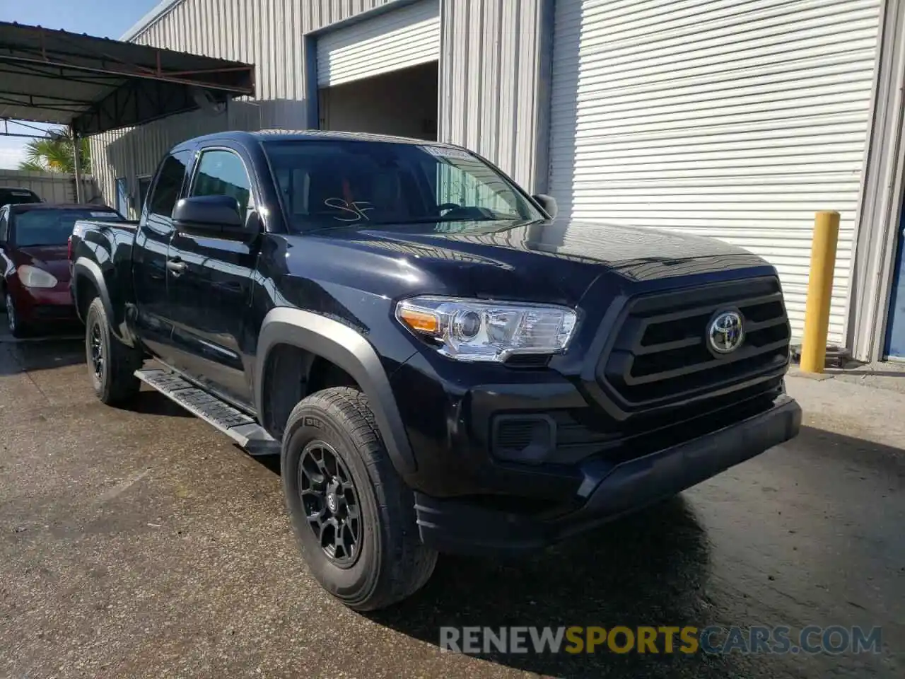 1 Photograph of a damaged car 5TFRZ5CN7LX089563 TOYOTA TACOMA 2020