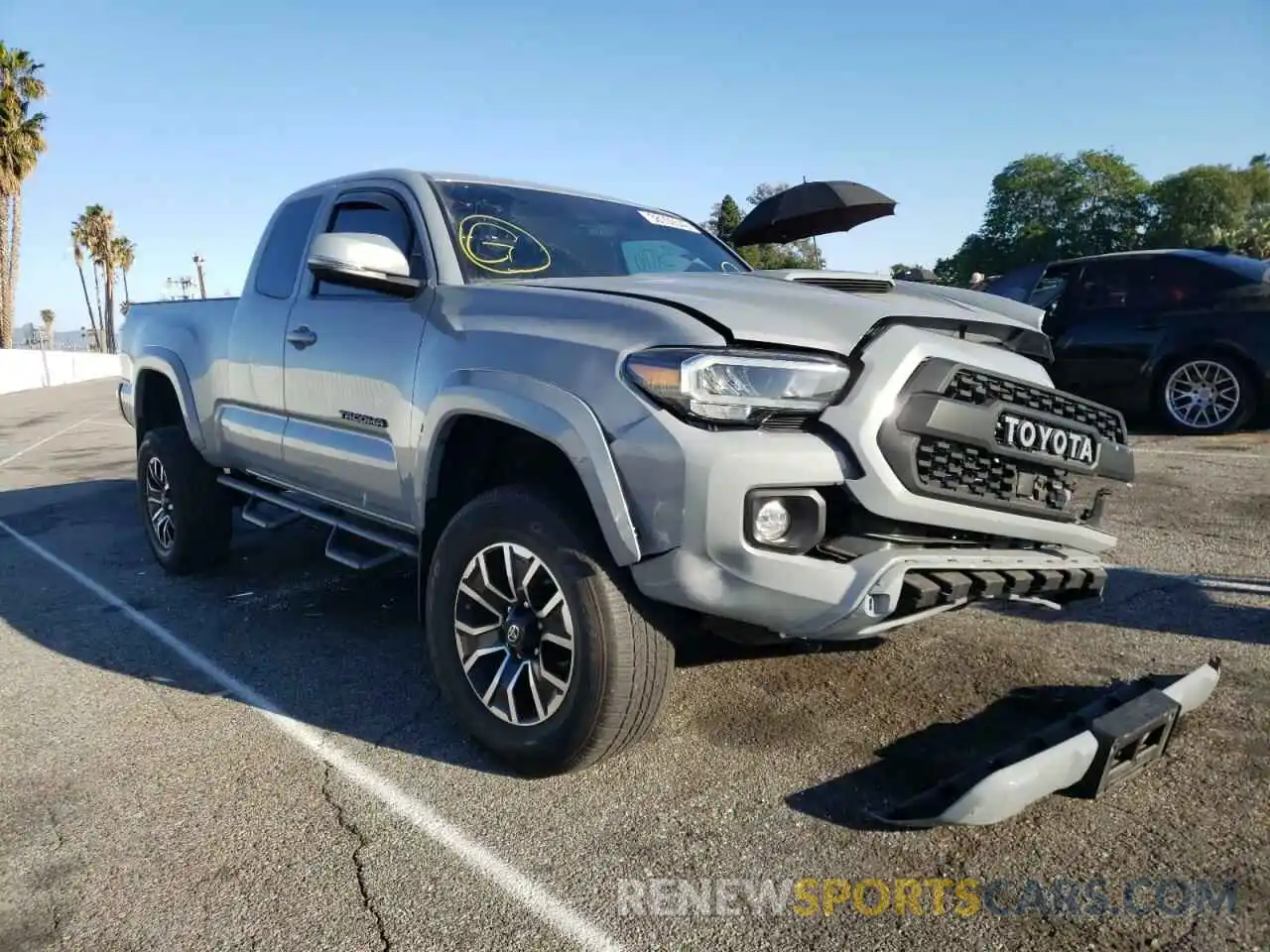 1 Photograph of a damaged car 5TFRZ5CNXLX089427 TOYOTA TACOMA 2020