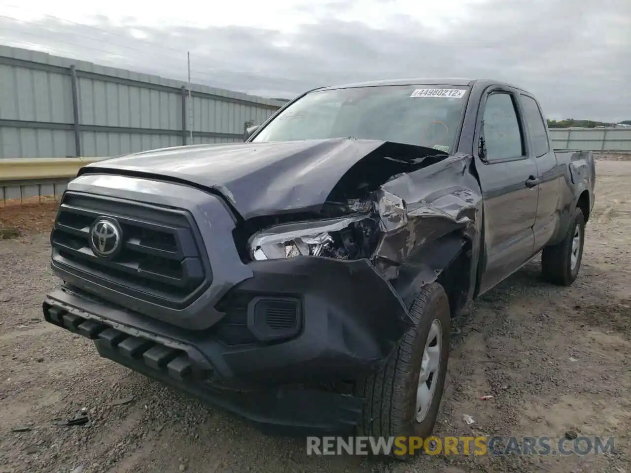 2 Photograph of a damaged car 5TFSX5EN0LX071779 TOYOTA TACOMA 2020