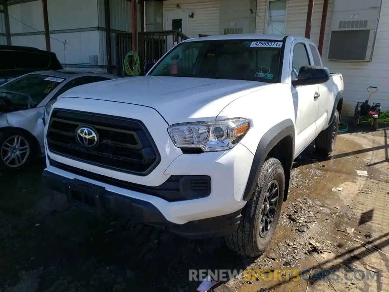 2 Photograph of a damaged car 5TFSX5EN0LX072706 TOYOTA TACOMA 2020