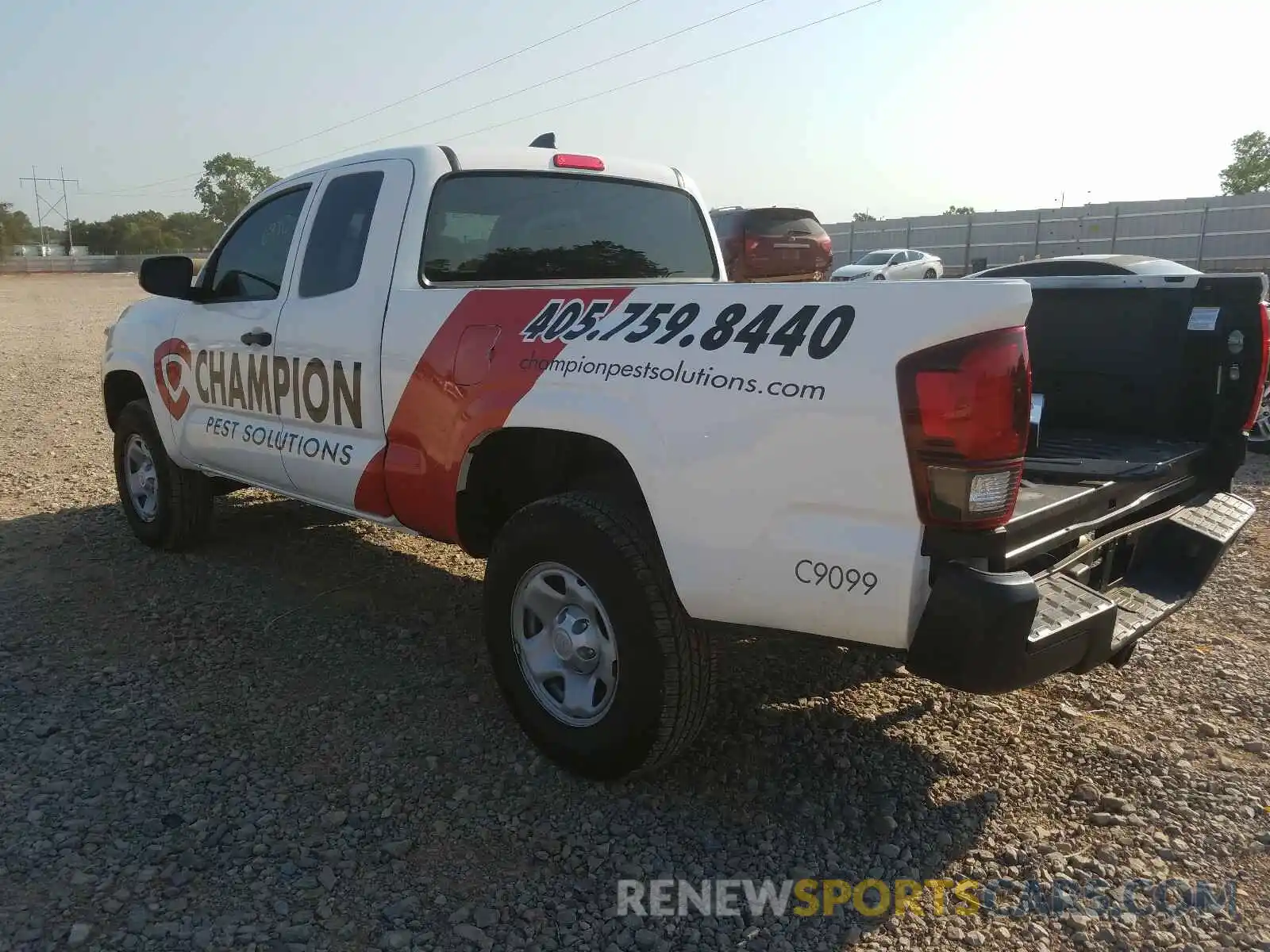 3 Photograph of a damaged car 5TFSX5EN1LX073007 TOYOTA TACOMA 2020