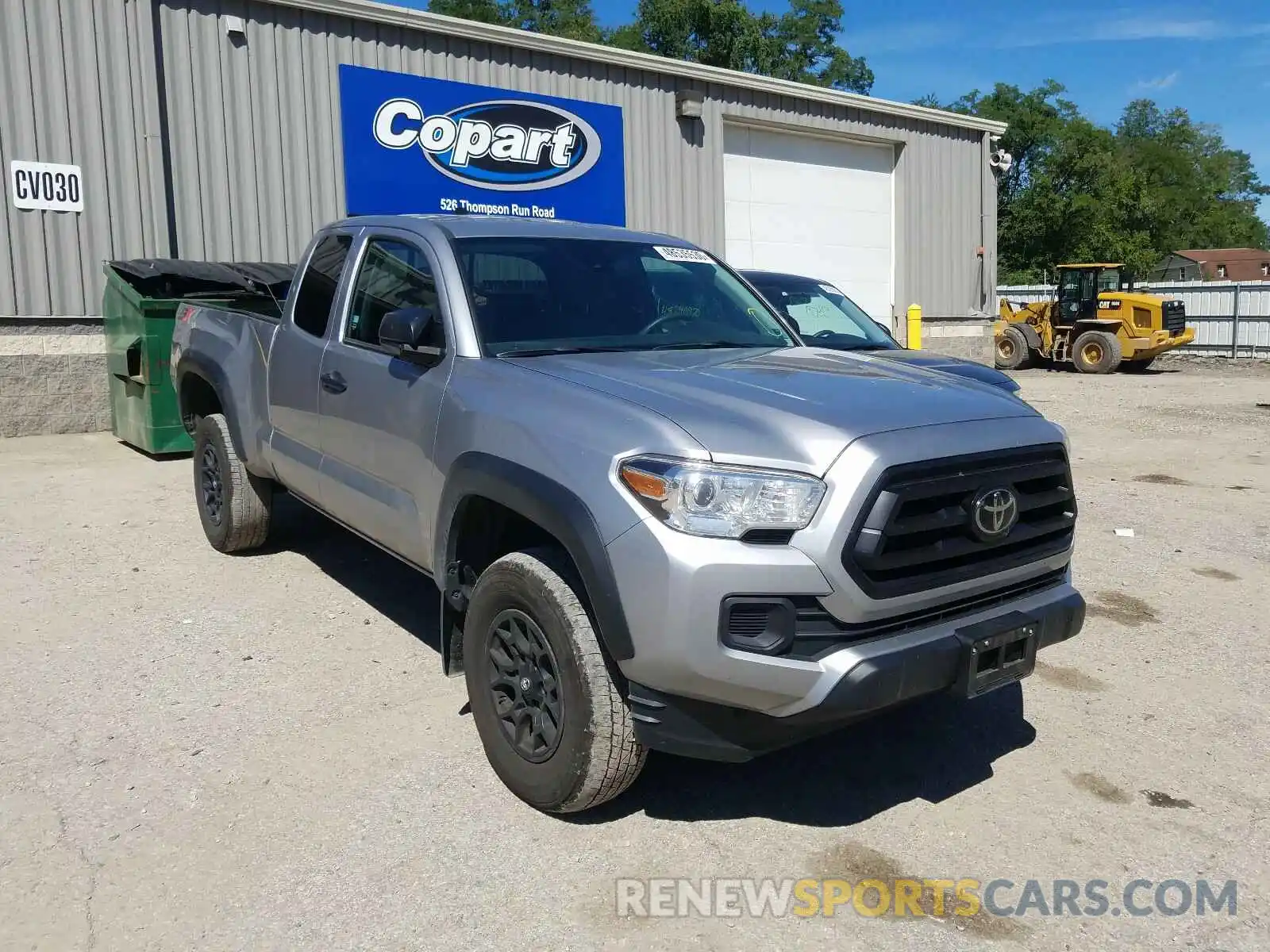 1 Photograph of a damaged car 5TFSX5EN2LX072027 TOYOTA TACOMA 2020