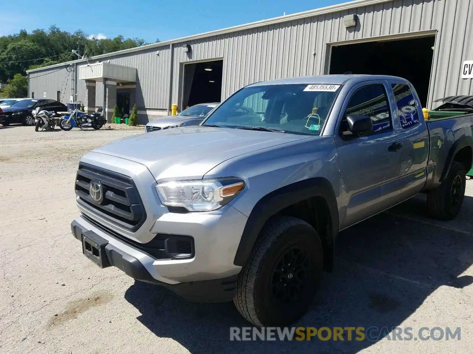 2 Photograph of a damaged car 5TFSX5EN2LX072027 TOYOTA TACOMA 2020