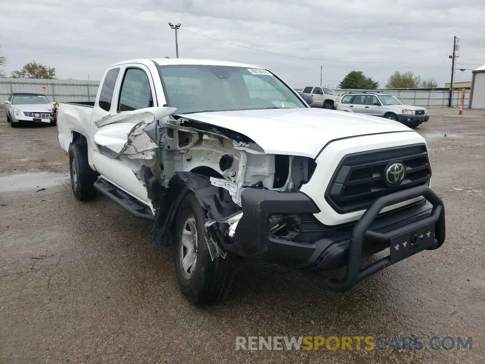 1 Photograph of a damaged car 5TFSX5EN2LX072075 TOYOTA TACOMA 2020