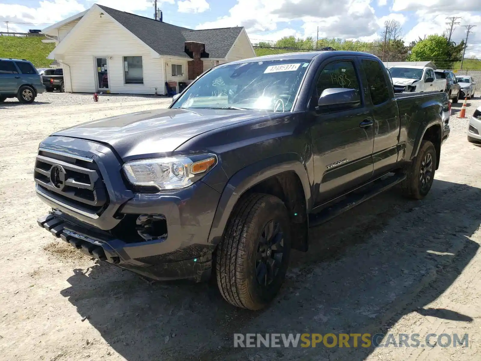 2 Photograph of a damaged car 5TFSX5EN3LX072022 TOYOTA TACOMA 2020