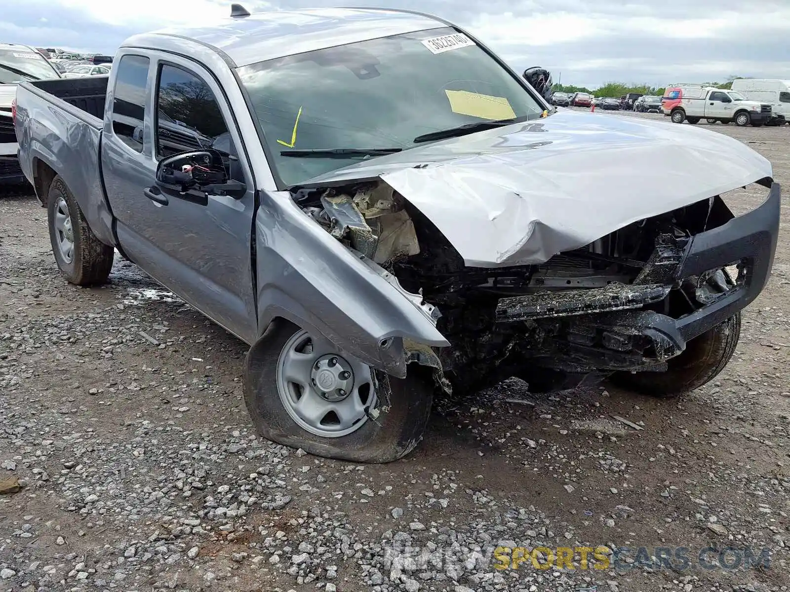 1 Photograph of a damaged car 5TFSX5EN3LX072635 TOYOTA TACOMA 2020