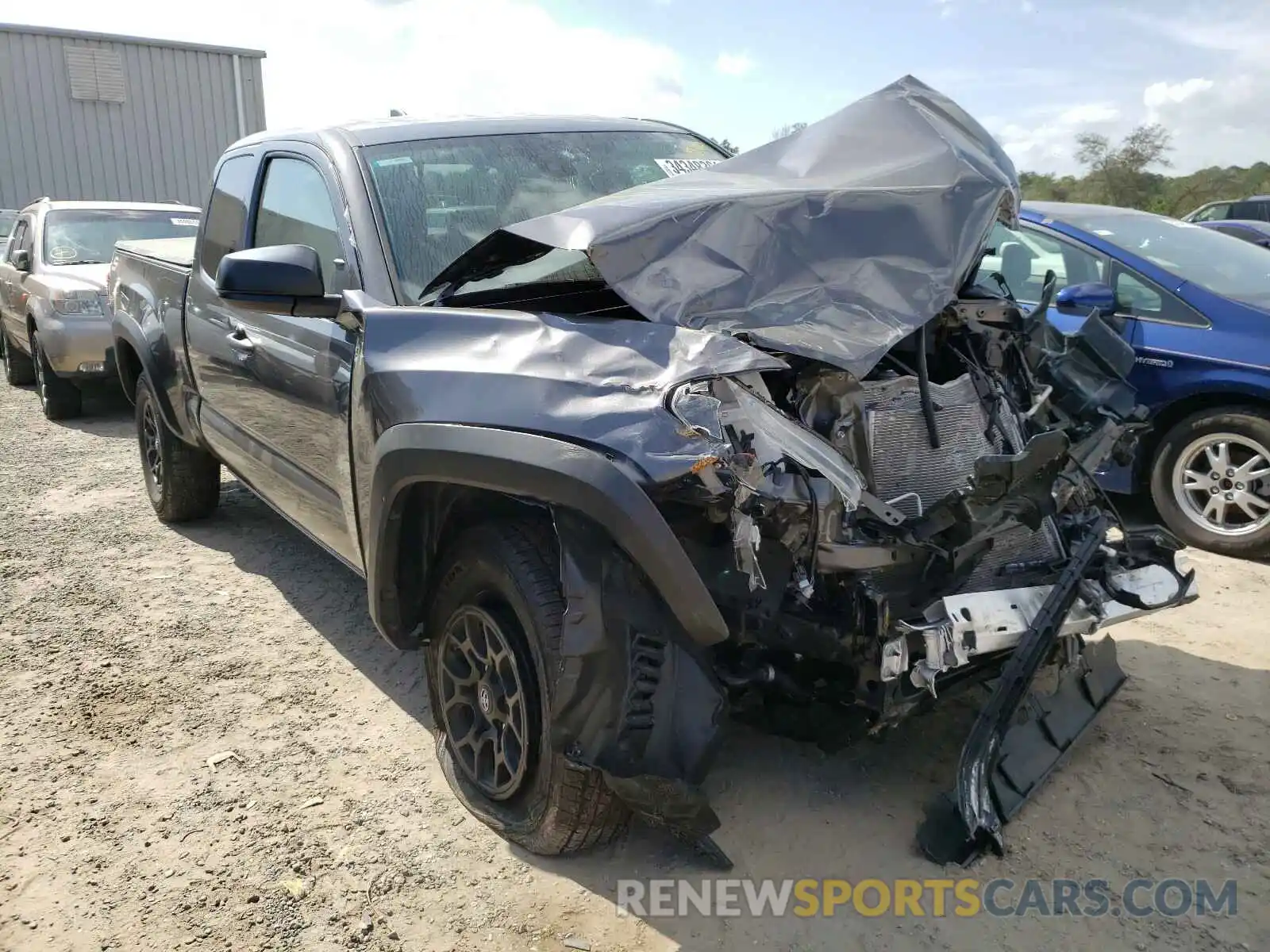 1 Photograph of a damaged car 5TFSX5EN4LX071882 TOYOTA TACOMA 2020